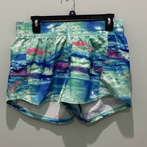 womens shorts size large champion